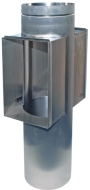 Загрузочный блок двухсторонний 1,0 м Ø 300 мм, нерж. сталь